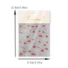 Sweet Jelly Red Cherry Nail Art Sticker Embossment Girl Women Self Adhesive Nail Sticker New Year Christmas Manicure Decals Gift