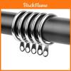 Ev Oturma Odası Dekorasyonu İçin Sessiz Kaydırıcılı Modern Minimalist Metal Perde Halkaları