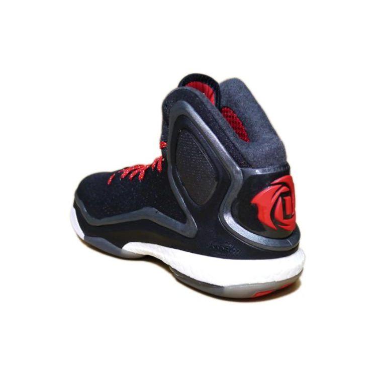 Adidas D Rose 5 Boost Black Scarlet Unisex Sneakers Core-Black Light-Onix G98704