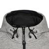 Nike Knit Sport Hooded Logo Jacket Men Outerwear Grey DD1879-010