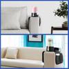Silicone Couch Cup Holder With pockets Non-slip Arm Clip Table Sofa Armrest Storage Tray for Beverage Cups Phone Remote Control