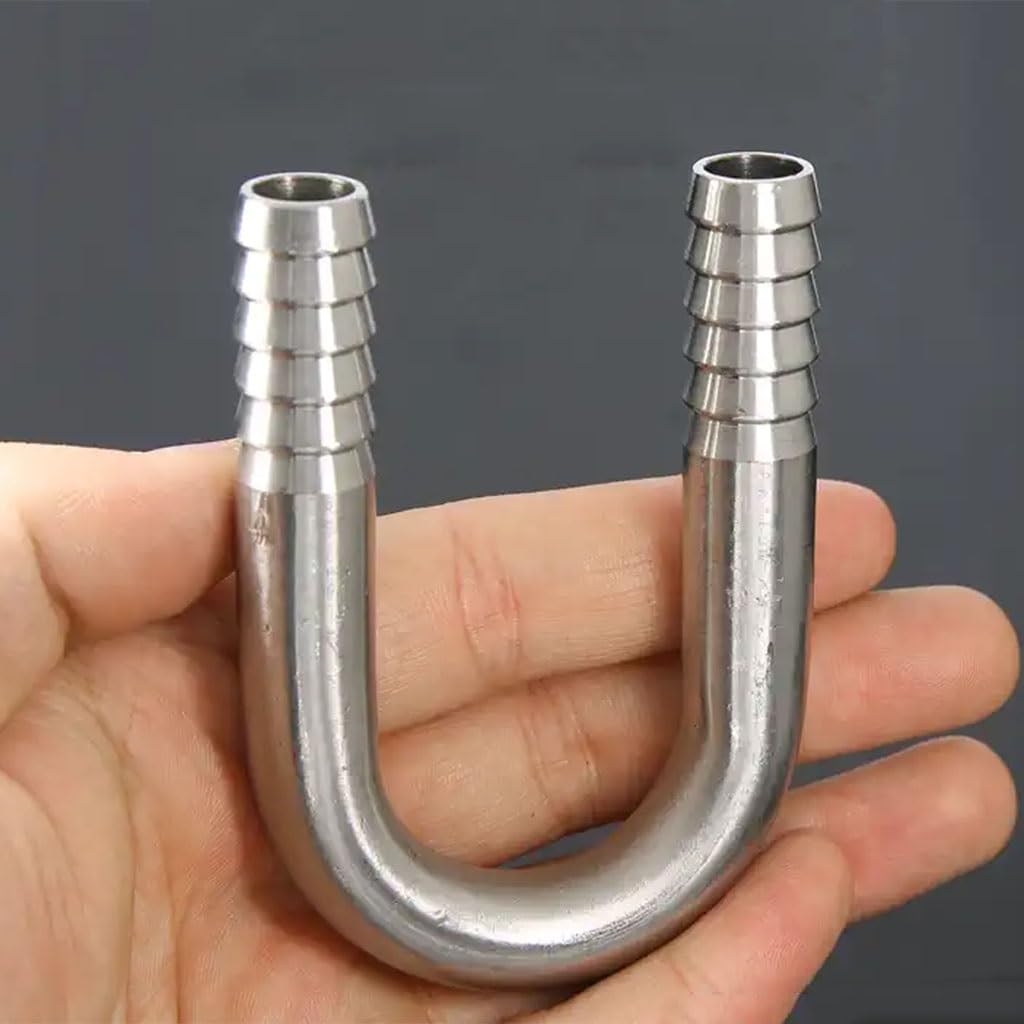 1 Stück 6mm 8 10 12 16 20 25mm Schlauchanschluss 304 Edelstahl U