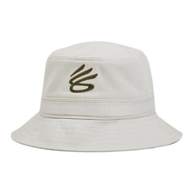 Under Armour Curry Brand Logo Cotton Fisherman Hat Unisex Hats Clay-White 1383489-114