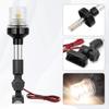 9/12 Inch LED Marine Boat Navigation Light 180 Degree Fold Down Sailing Signal Anchor Light Waterproof Yacht Accessories 12V 24V