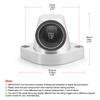 1.5 Inch 90° Billet Aluminum Swivel Water Neck Thermostat Housing Fit for GM LS1 LS2 LS3 LS7 LS9 LSA L76 For Vortech L92