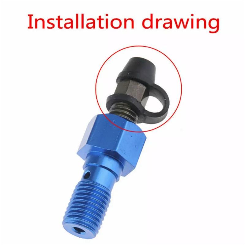 10/20/30Pcs 8mm Car Brake Pump Screw Dust Cap Oil Drain Screw Cap Brake Caliper Bleed Nipple Black Cover Rubber Motorcycle