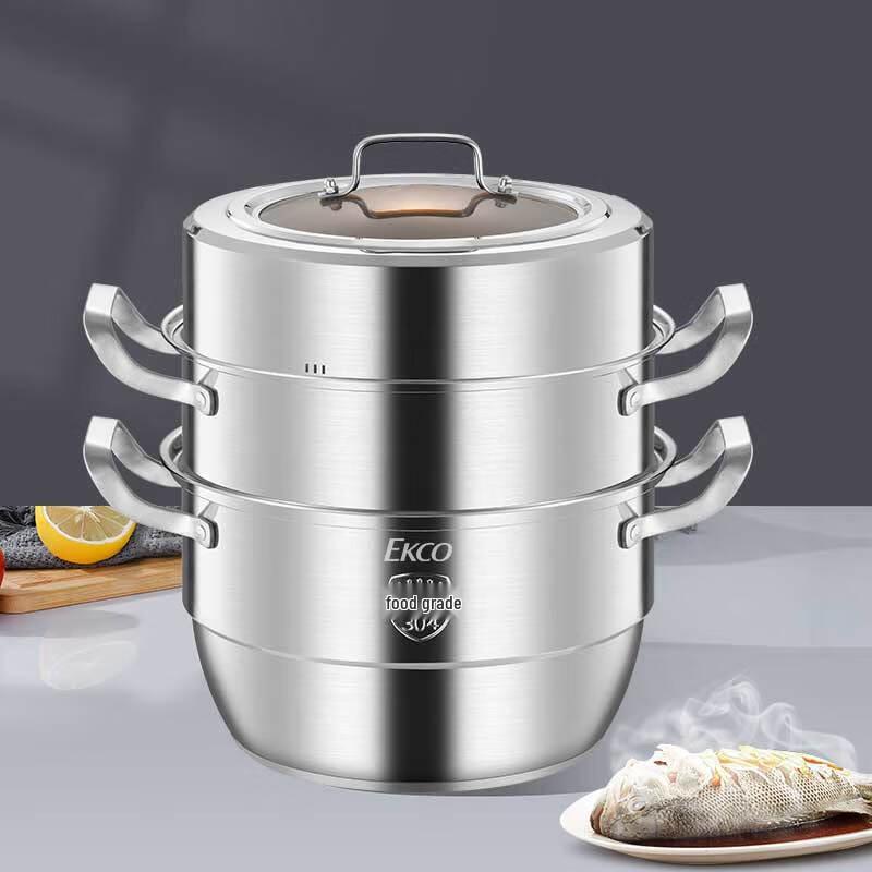 EKCO Majestic 3-Tier Stainless Steel Steamer