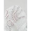 Summer New Lapel Hollow Embroidery Women's Short Sleeve Shirt French Casual Unique Niche Blouse Top