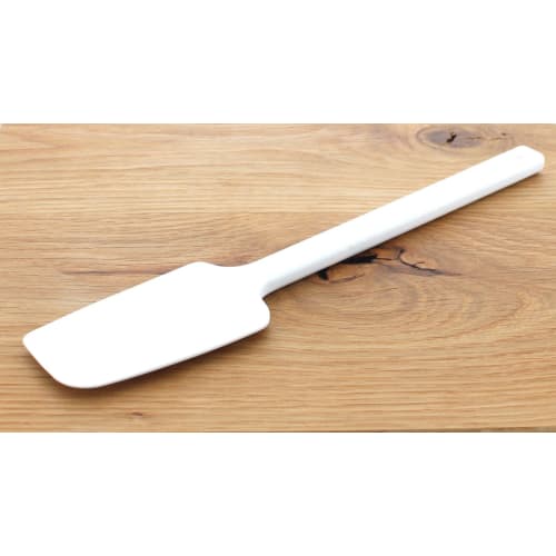 Blanche Associ?s SO White Spatula, 26.5cm, Dishwasher Safe, Heat Resistant Up To 280C, Cold Resistant Up To -70C, Good Design Award Winning, Silicon