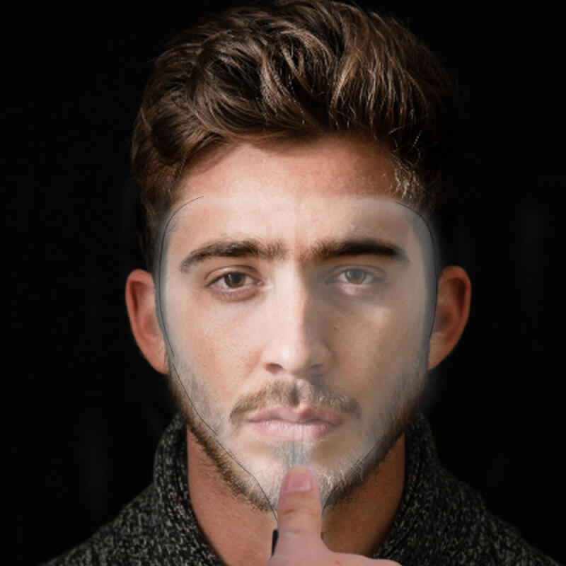 Spray Face Shield Face Cover Bangs Hair Protection