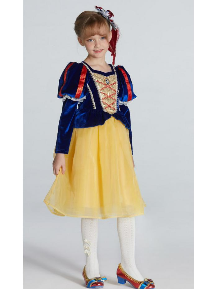 Elsa Princess Winter Dress - Customizable Frozen-Inspired Christmas Gift for Girls