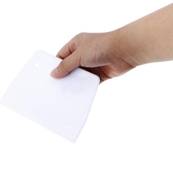 2KS/SADA Multifunkční kráječ těsta DIY pekařská škrabka Nůž na máslo Škrabka na dorty Na dorty Vánoce