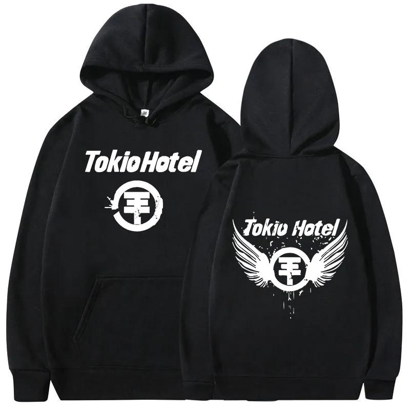 Rock Band Tokio Hotel Arena Tour 2026 Hoodie Funny Men's Hoodie Harajuku Unisex Street Wear Fleece Pullover Sweatshirt137