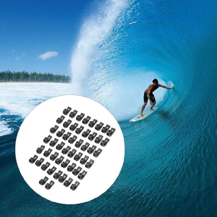 50Pcs Kayak Bungee  Hook Tie Down Hook Kayak Attachments J  Hook for Kayaks Canoes Rowing Boats Easy To Install