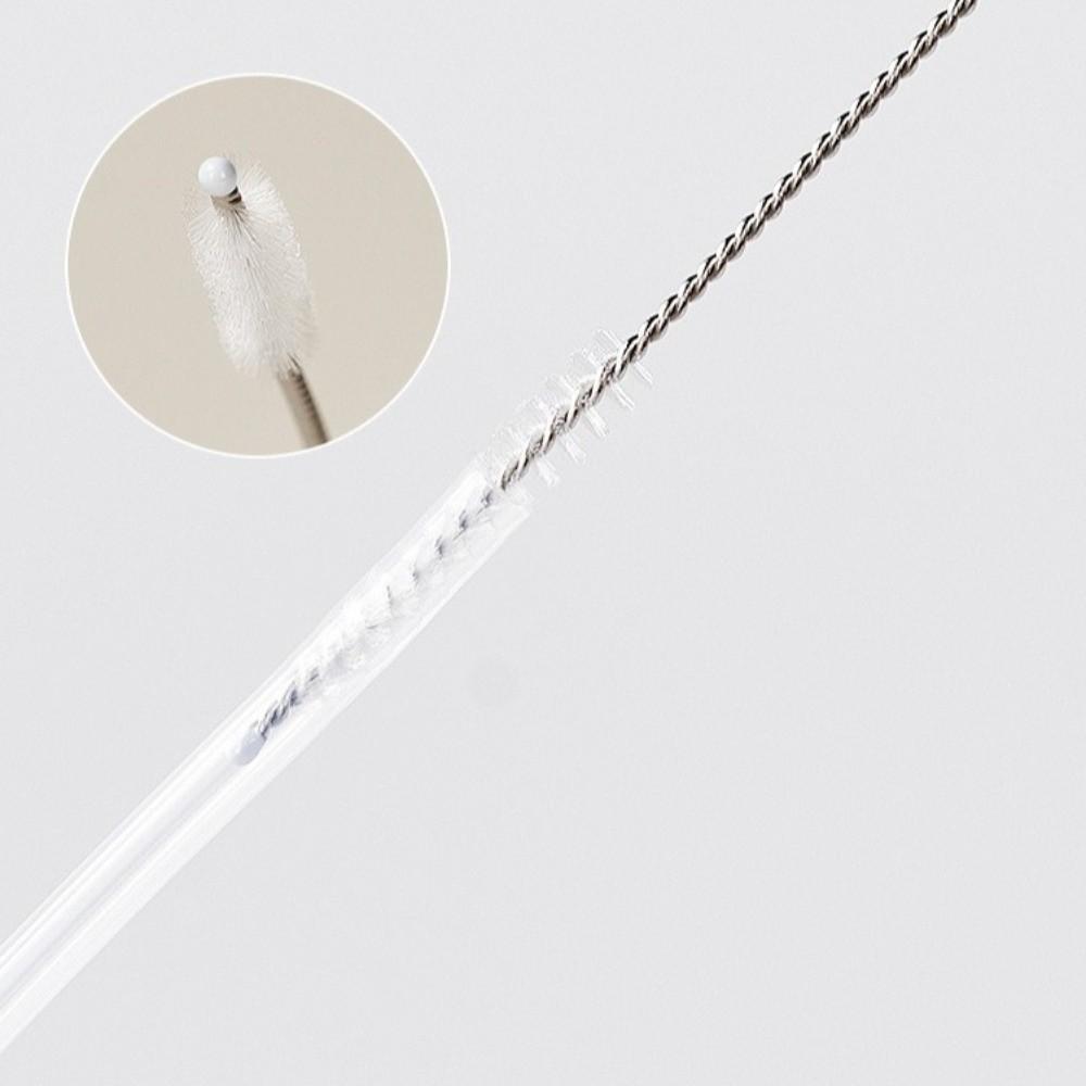 Silicone Baby Bottle Brush Set Flexible Feeding Bottle Cleaners Cup Cleaning Brushes Travel