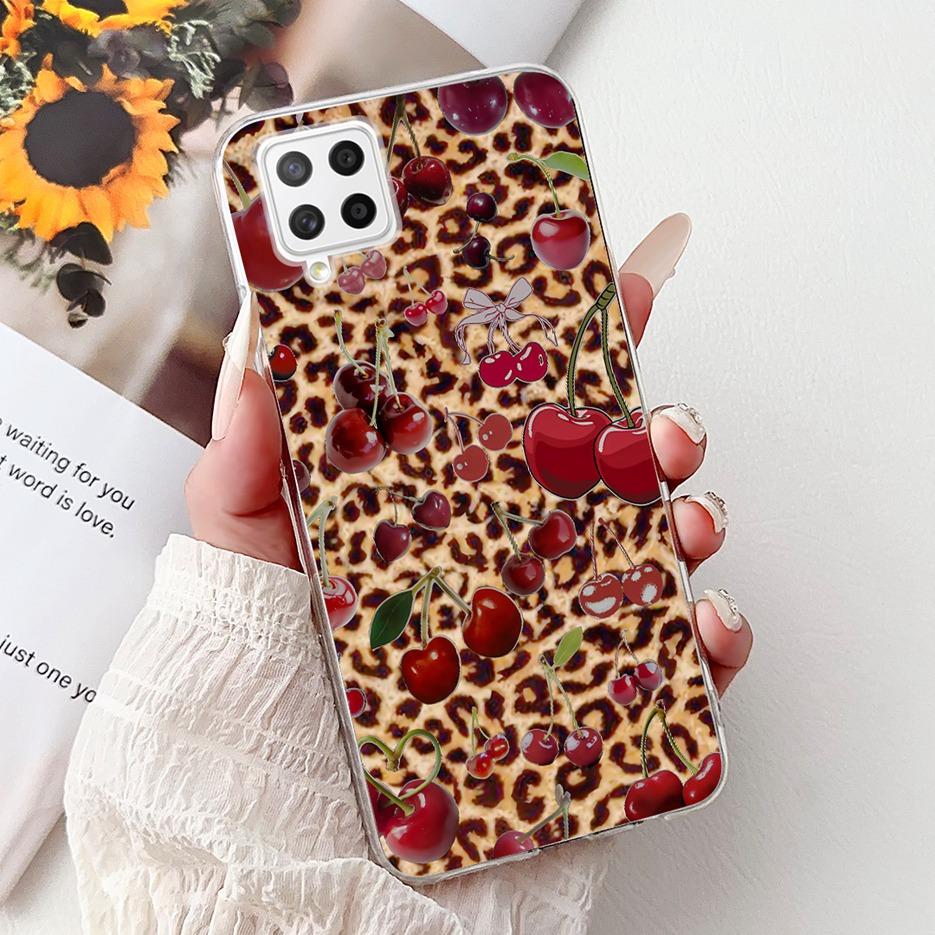 For Samsung Galaxy A22 4G Case Coloful Flowers Painted Cover Soft Slim Phone Case For Samsung A22 A 22 Galaxy A42 5G Fundas Bags