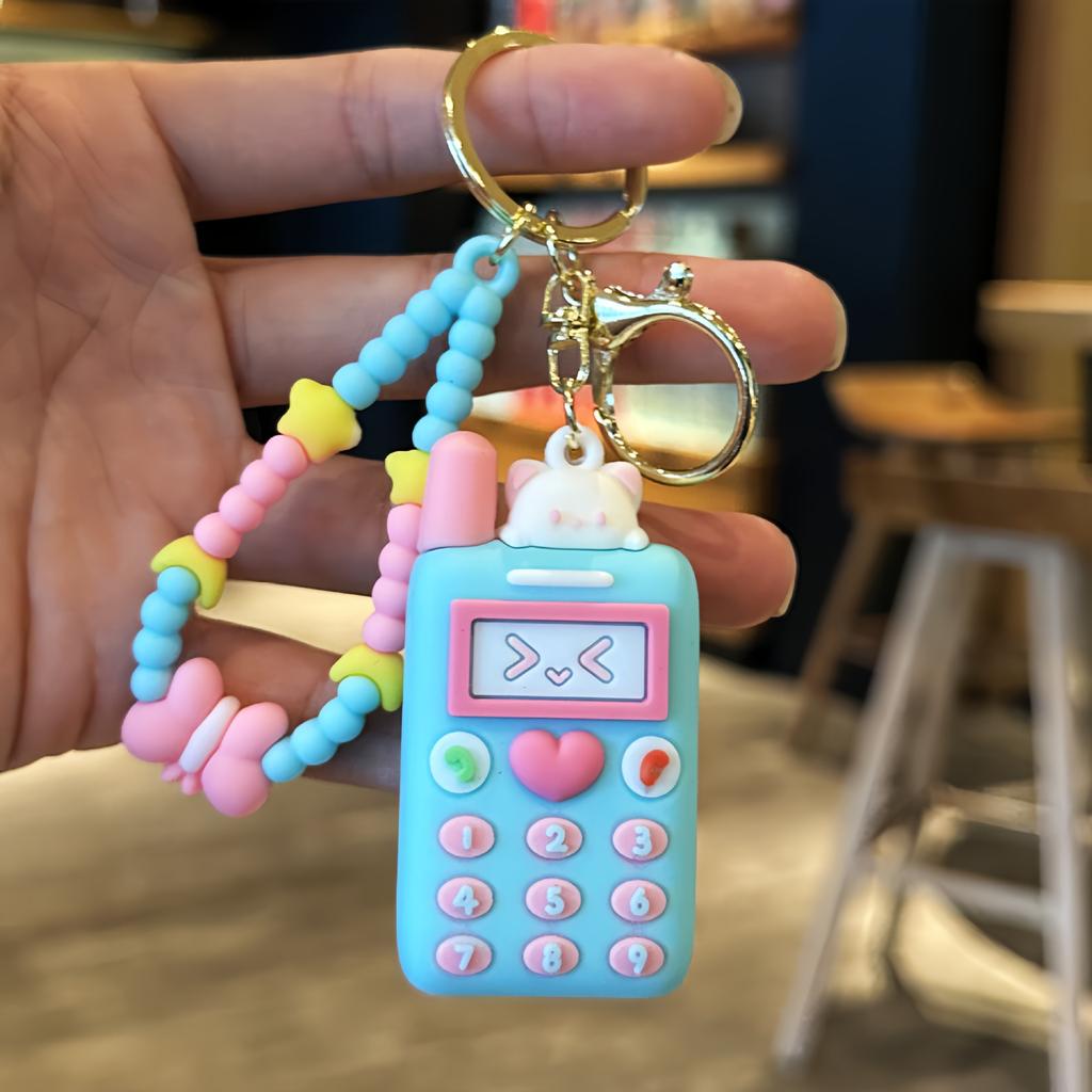 Realistic Small Animal Phone Keychain, Car Key Chain, Cute Animal Couple Bag Charm, Street‑vendor Gift