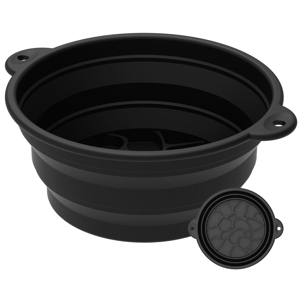 Foldable Silicone Facial Ice Bath Bowl for Facials Puffiness Cold Therapy Portable Cryo Dipping Skin Care Washbowl Beauty Tool