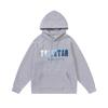 Mens Gradient Letter Tiger Head Embroidered Hoodie Jogger Set Streetwear Winter Outfit