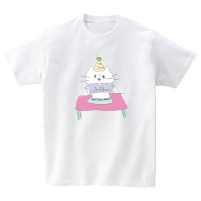 PEACEPIECE Birthday Cat T-Shirt