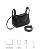 Wang Churan Inspired Yuanbao Cowhide Shoulder/Crossbody Bag