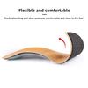 New Arch Orthopedic Insoles Men's and Women's Flat Feet XO Type Leg Arch Support Pad Soft Non-slip Shock Absorbing Breathable Full Pad