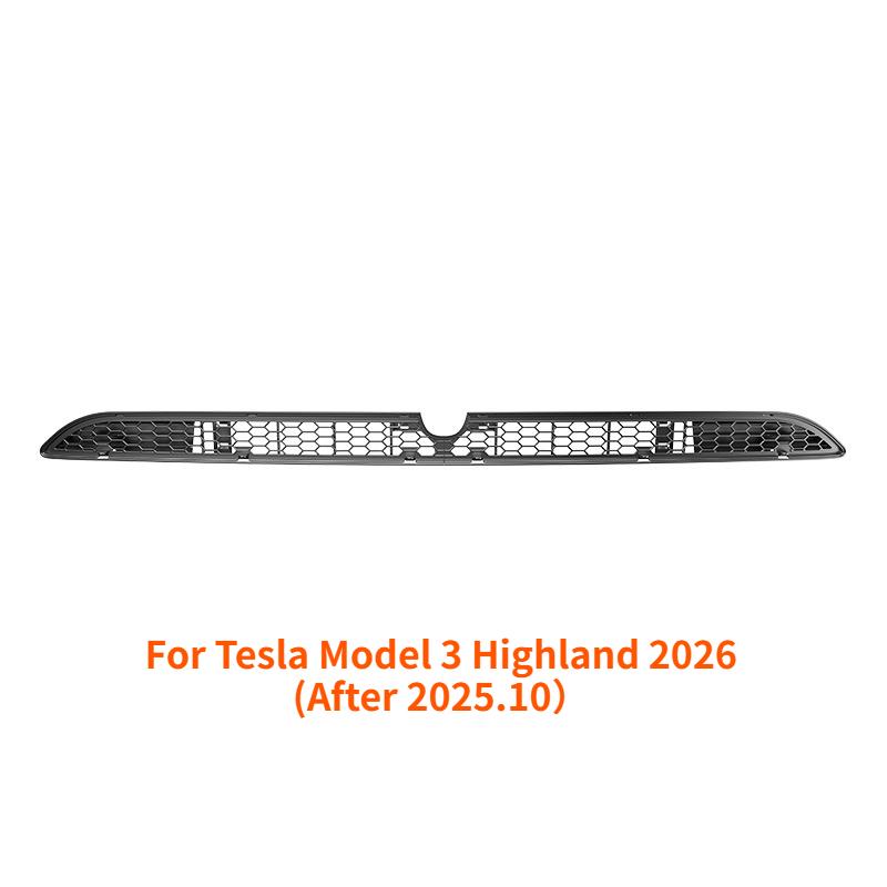 For Tesla Model 3 Highland 2024 2025 Lower Bumper Anti Insect Net Anti Dust Proof Inner Vent Grille Cover Car Insect-proof Net