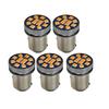 Orange LED 12SMD BAY15D 1156 P21W DRL Turn Signal Parking Light Bulbs For Truck Car P21W BAY15D 1156 1157 7440 3157 T20