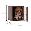 MOC Annabelle Horror Doll Building Blocks Model Thriller Movie Character Action Figure DIY Assembled Bricks Toys for Kids & Adults