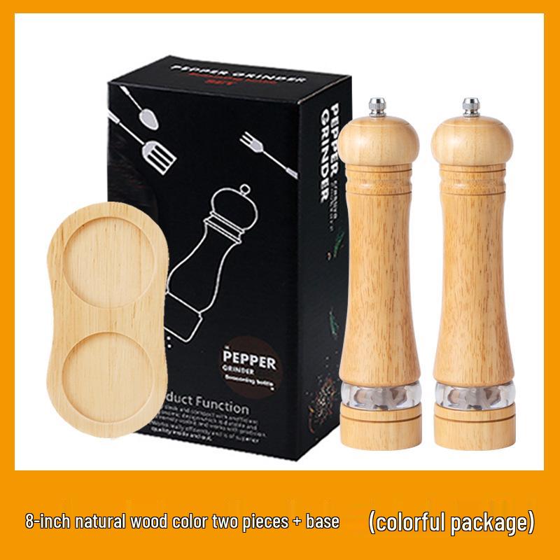 

Пластиковая кофемолка высокой прозрачности: Ручная мельница для перца и соли с керамическим стержнем - Многоцелевая бутылка для приправ.