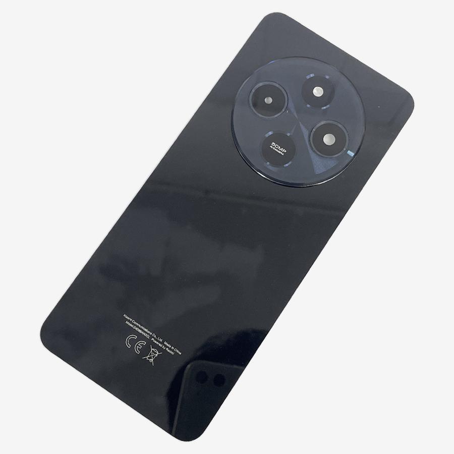 New For Xiaomi Redmi 14C Battery Cover Panel Rear Door Housing Replacement Parts For Redmi 14C Battery cover Glass чёрный