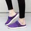 Women Slippers Casual Men Color Sandals Backless Summer Slip On Clogs Black Lightweight Couple Beach Shoes Large Size