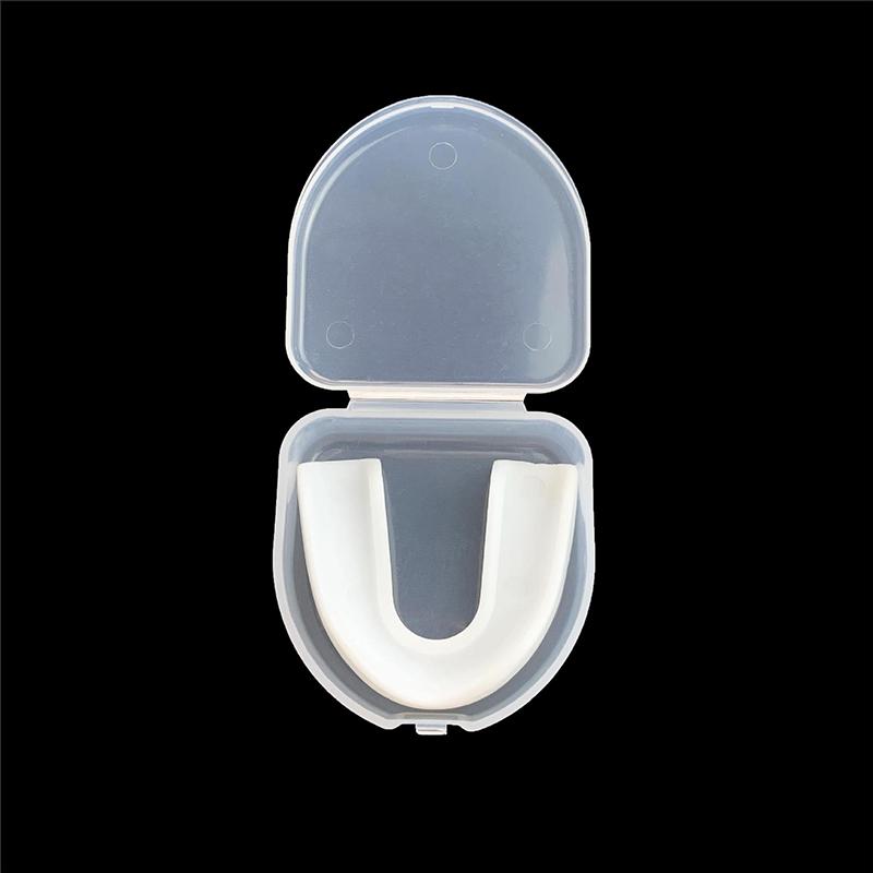 Jednostranný chránič zubů s krabičkou, Termoplastická rovnátka, Rovnátka s krabičkou, Ortodontický retainer