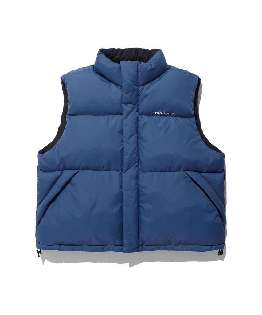 Istkunst Reversible Puffer Vest_Blue(Ik2Dwmb990A)