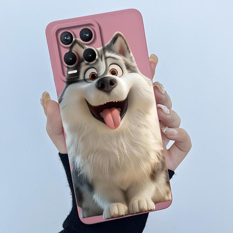 Phone Case For Realme 8 Pro 8i 8S 4G 5G Case Lovely Cartoon Flower Liquid Silicone Soft Shockproof Back Cover For Realme8 Bumper