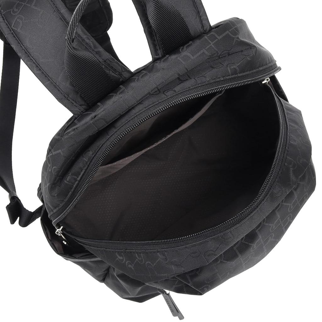 Progre Plie Backpack No. 68166, Women's, Black, H32 x W24 x D14cm
