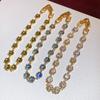 Fashion Geometric Zircon Gold Plated Bracelet For Women Gift Elegant Jewelry