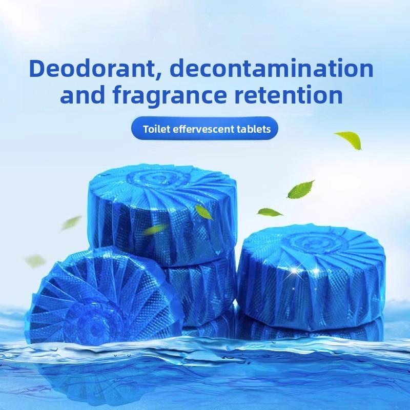 50/100g Large Capacity Toilet Cleaner Block Deodorize, Remove Scale Leave Fragrance