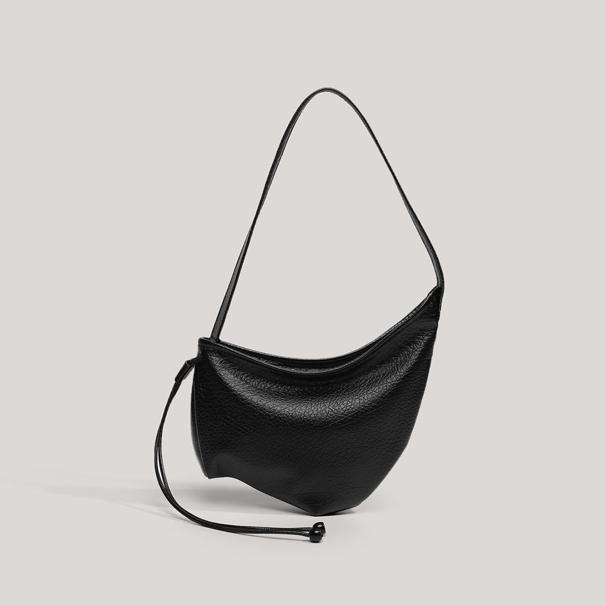 Versatile Foreign Style Irregular Croissant Bag Women S Bag One Shoulder Messenger Bag Underarm Bag One Shoulder Messenger Bag Women