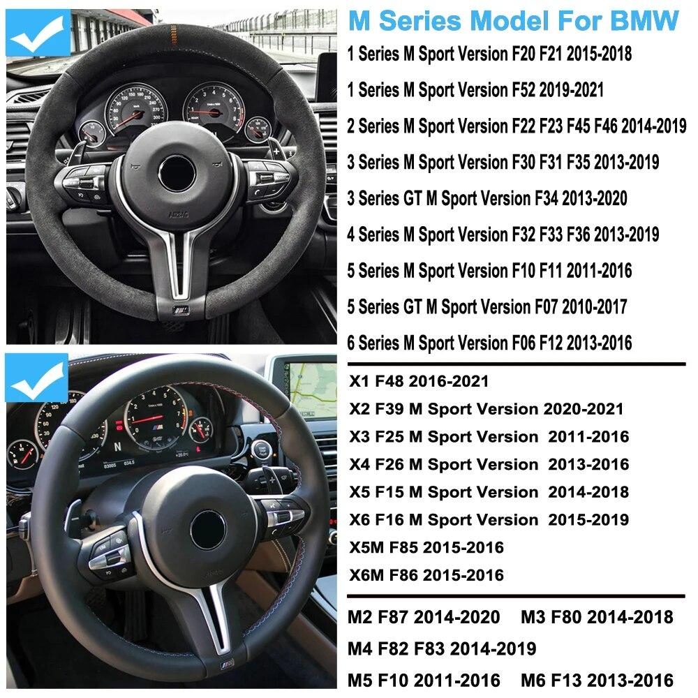 One Pair Car Multi-function Steering Wheel Control Knob Button For BMW 3 4 5 6 7 Series F30 F35 F34 F36 F10 F11 F12 F07 F01 F02