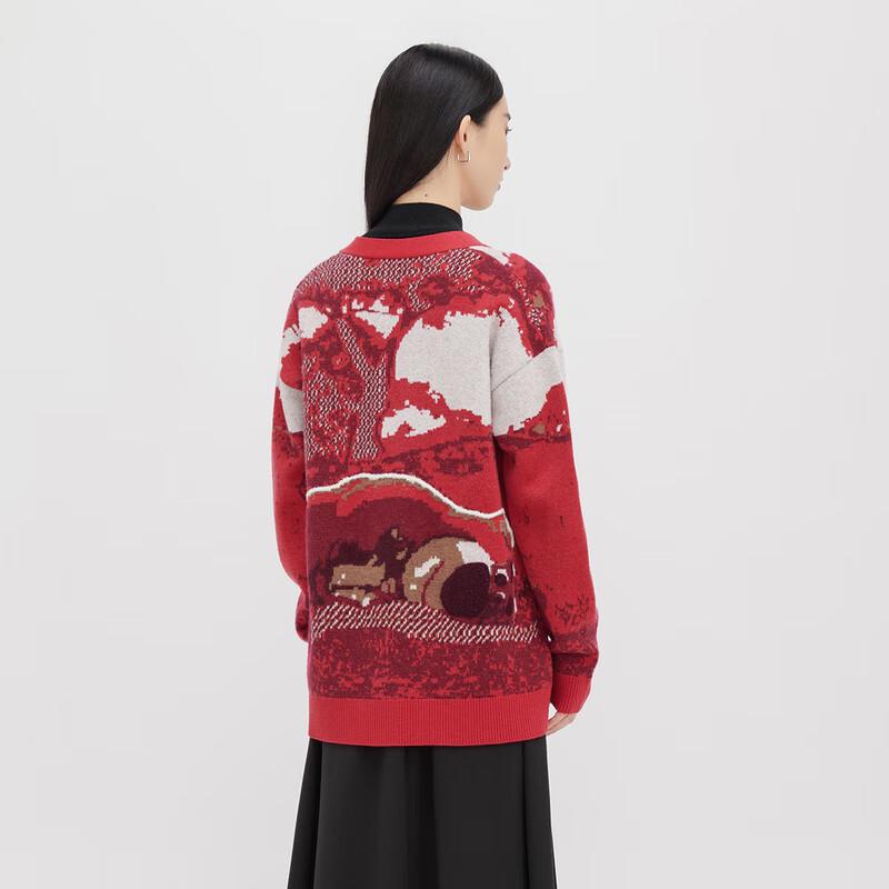 Women's New Chinese Style V-Neck Knit Cardigan