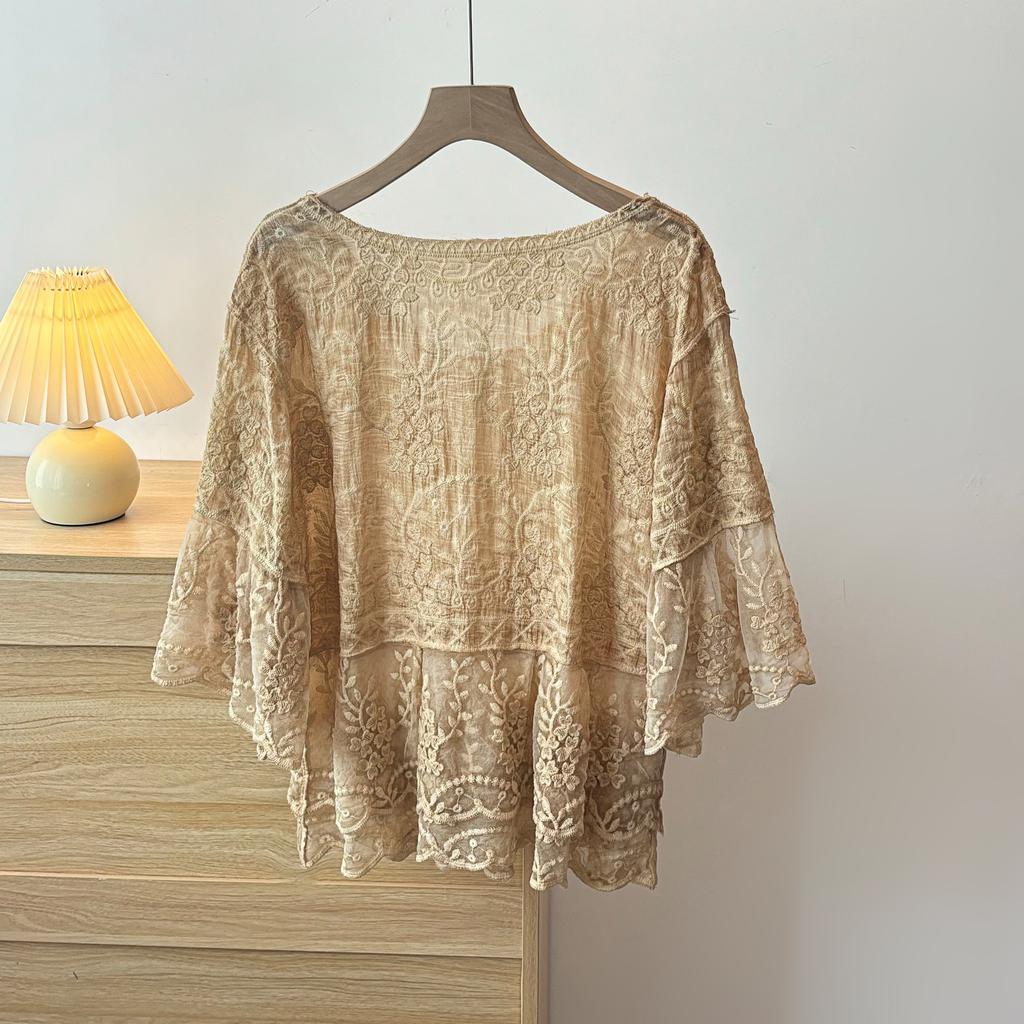 Dimanaf 2025 New Summer Women T-Shirt Tshirt Short Sleeve Bat Basic Fashion V-Neck Tops Tees Casual Loose White Tees