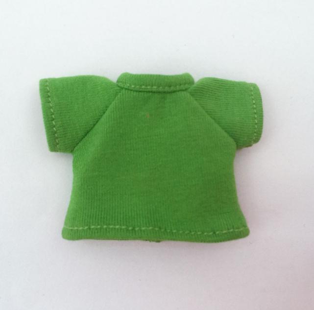 1 Pieces New ob11 bjd Doll Clothes T-shirt Denim shorts for 1/12 bjd obitsu11ob11 molly doll accessories Clothing