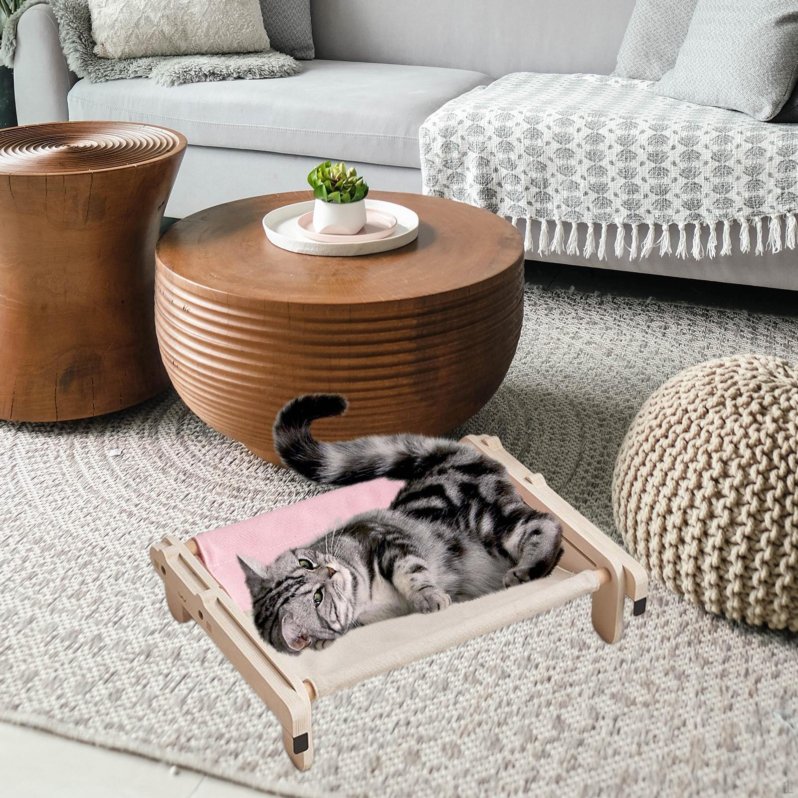 

Cat Window Perch, Chair Hanging Bed Hammock Kitten Sleeping Beds Sturdy Removable Shelf Resting Grey Pink