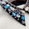 Perfect Match Pearl Women Shirt False Collars Crystal Removable Collar Women Necklace Fake Collar Detachable Diamond Clothing Accessories
