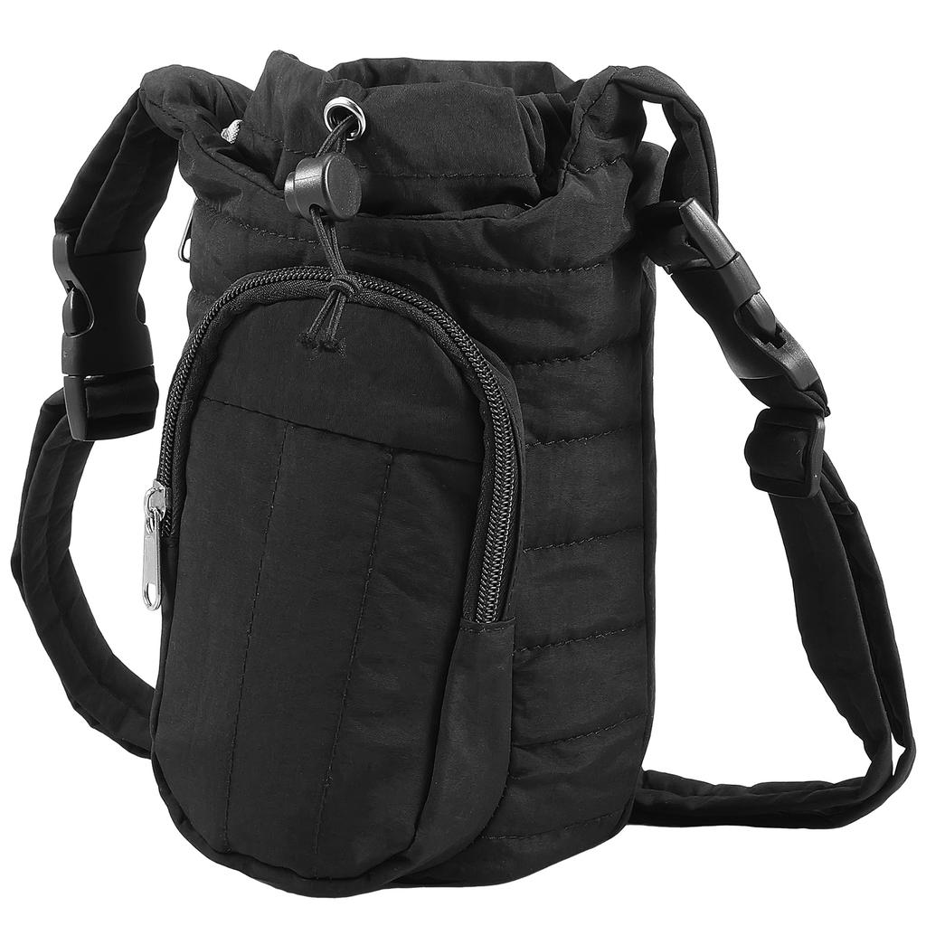 Outdoor water cup crossbody bag heat preservation easy to carry adjustable detachable multifunctional storage crossbody bag