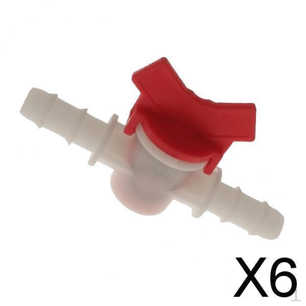 6xFlow Regulator Water Pump Straight Valve DIY Flow Switch 10mm
