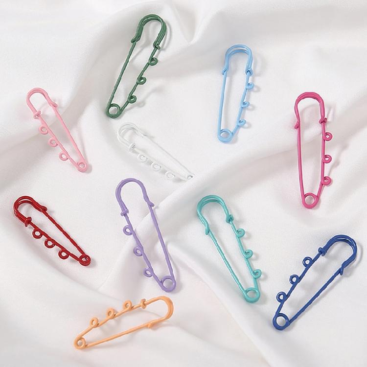12pcs/Bag Brooch Pins Colorful Safety Pin DIY Crafts Sewing Supplies Accessories
