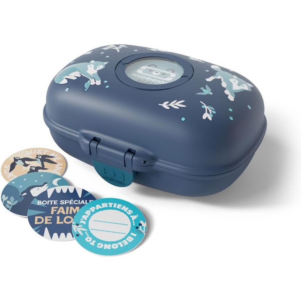 Boîte a Goûter - MONBENTO - Snack box hermétique - MB Gram Wolf