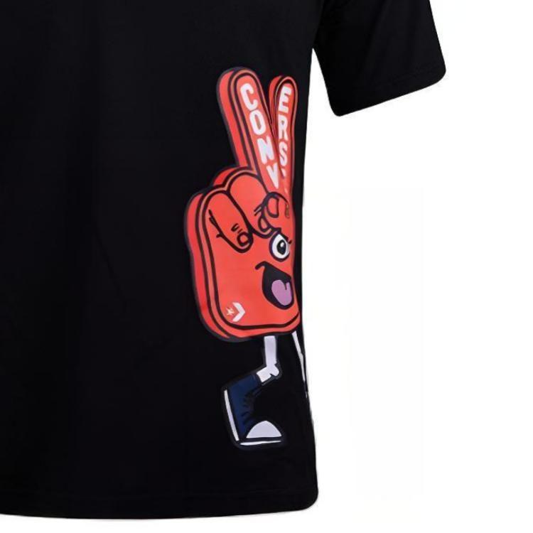 Converse T Shirt Men's Ink Black 10018384-A04